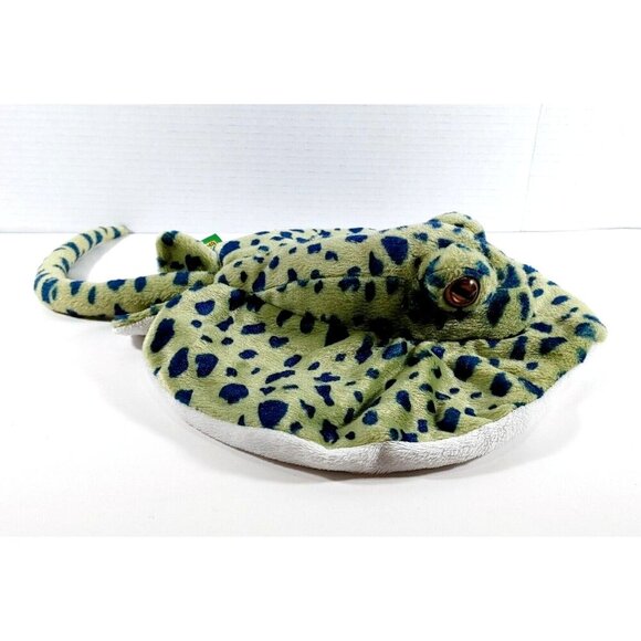 Wild Republic Spotted Manta RAY Plush Stuffed Animal STINGRAY Marine Toy - Picture 1 of 4
